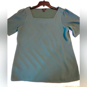EUC Women’s Ann Taylor Emerald Green Top Size S